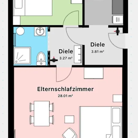 Katarinas House Mit 2 Stilvoll, Gemuetlich & Zentral Boxspringbett, Parkplatz, Balkon Oder Garten Daire