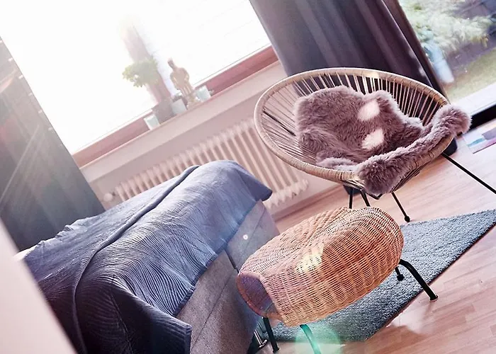 Katarinas House Mit 2 Stilvoll, Gemuetlich & Zentral Boxspringbett, Parkplatz, Balkon Oder Garten Lejlighed Moers